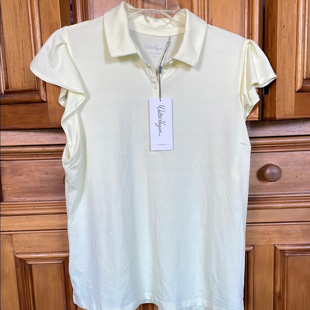 Willow Ridge Women's Cream Polo Top
